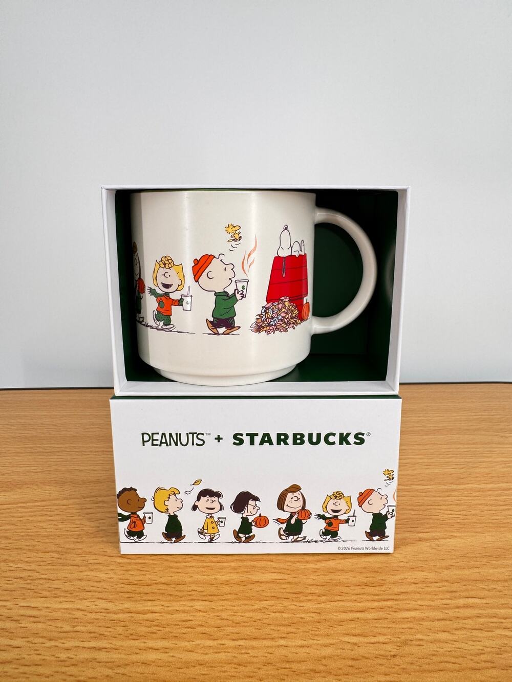 Starbucks 2026 Peanuts Great Pumpkin ceramic mug limited edition 14 oz cup NEW